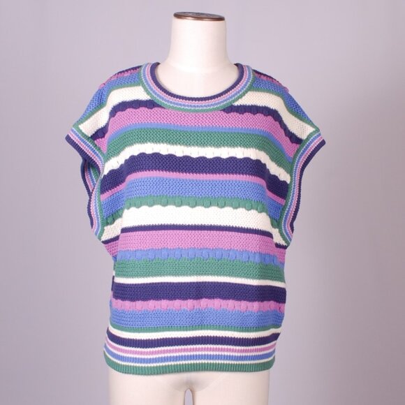 NWT Marine Layer Rory Crochet Vest, Sz - Lg - Picture 2 of 7